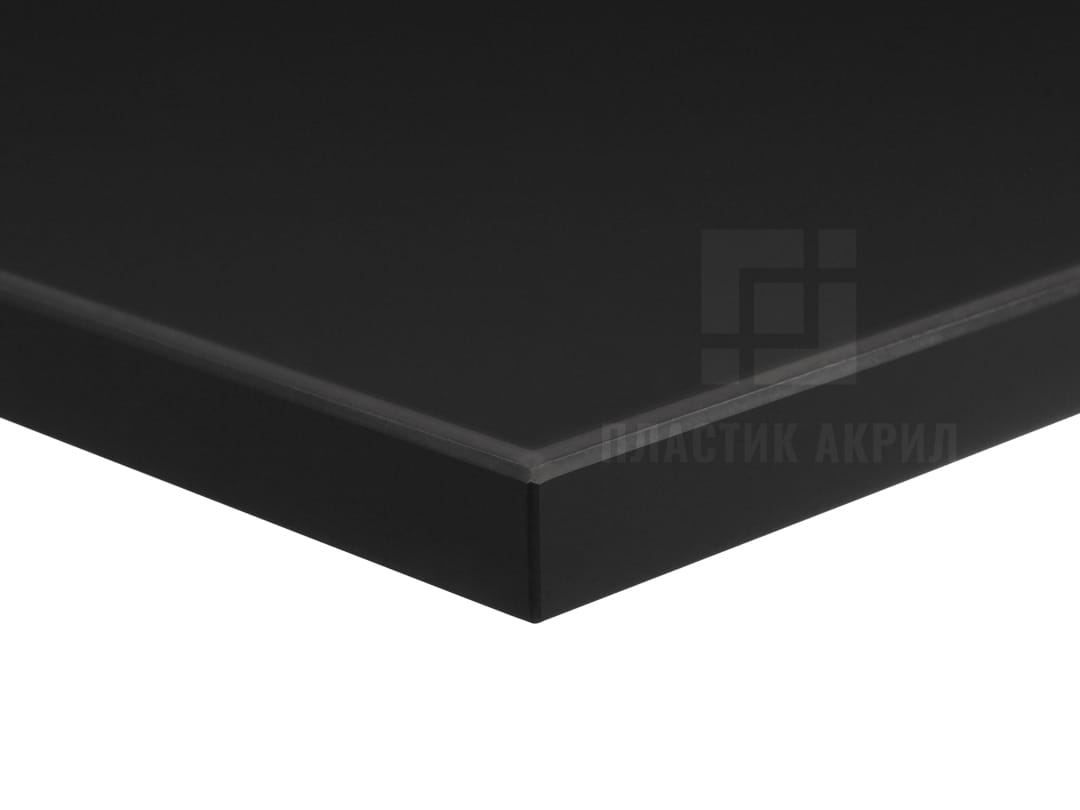 Acryl Glass TopMatt 81122 black черный