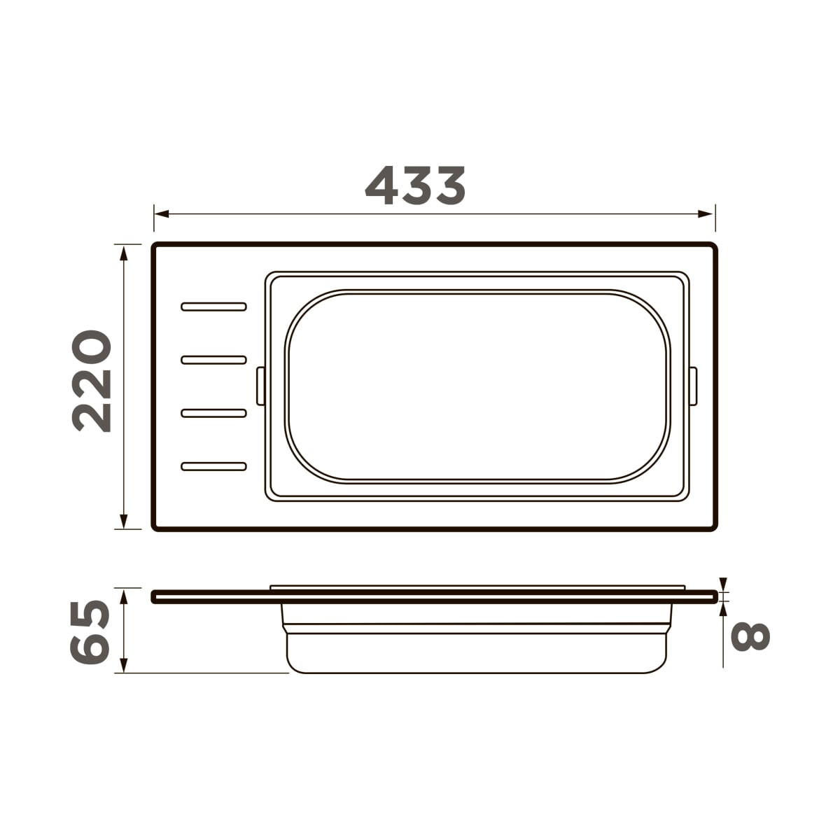 Omoikiri DC-01-1-GB