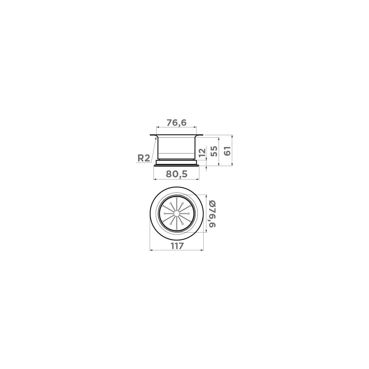 Omoikiri NA-04-LG
