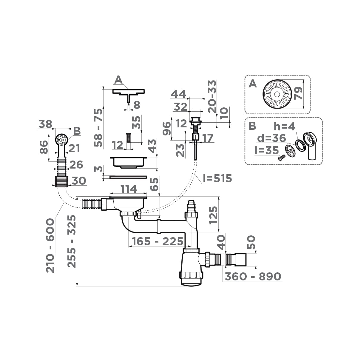 Omoikiri WK-1CL-R-A-AB022