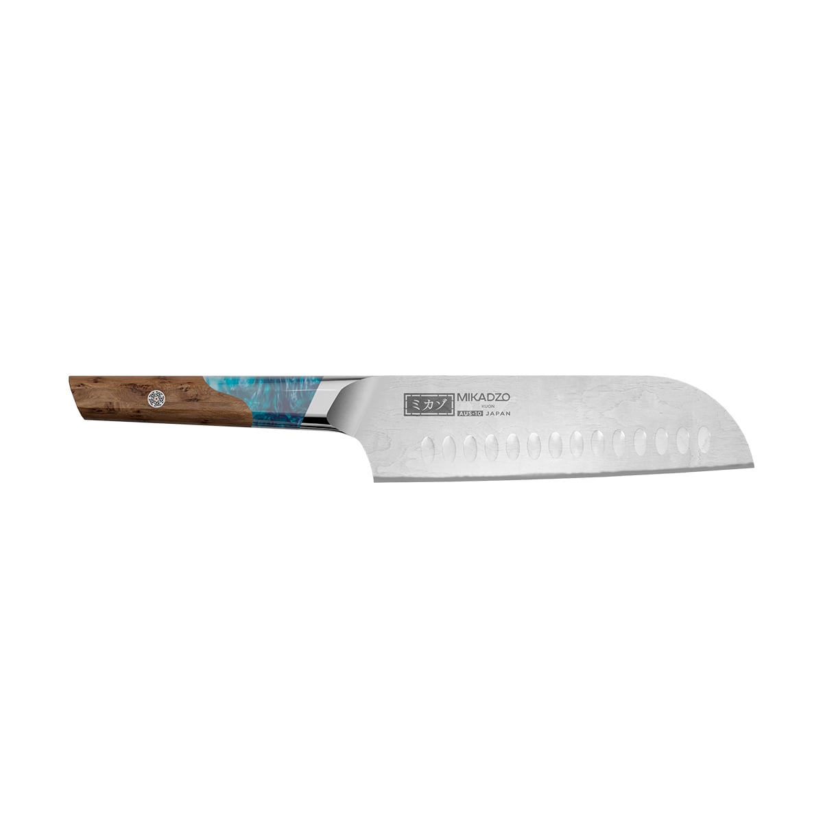 Нож Сантоку Damascus Kuon
