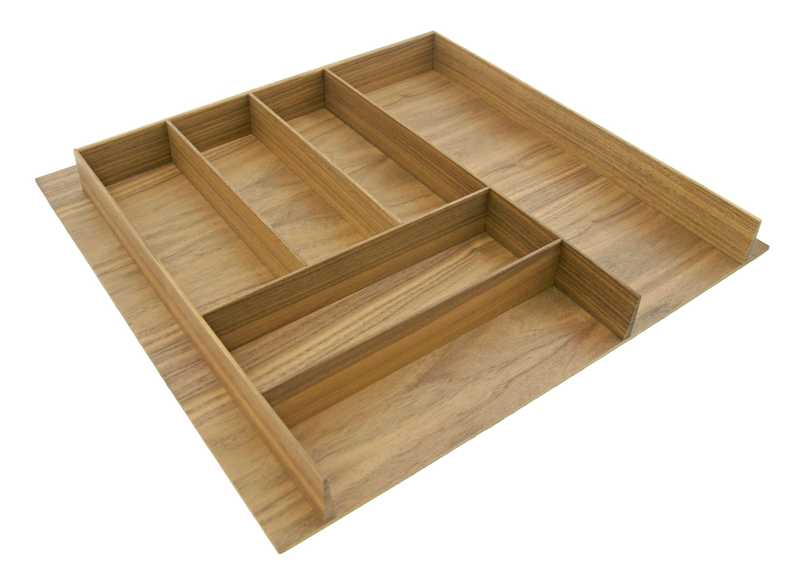 Деревянный лоток WOODLINE для столовых приборов, ширина фасада 600 мм, 482×472х49 мм, дуб